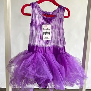 iloveplum collaboration with B.A.E. By My Grace Tie Dye Tutu - Purple - Size 8